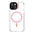 Funda transparente compatible con recarga MagSafe para iPhone 15 Plus