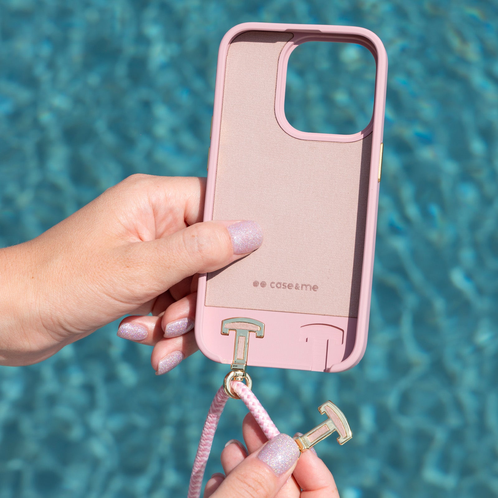 iPhone 15 Pro case with detachable crossbody strap iPhone 15 Pro case with detachable crossbody strap