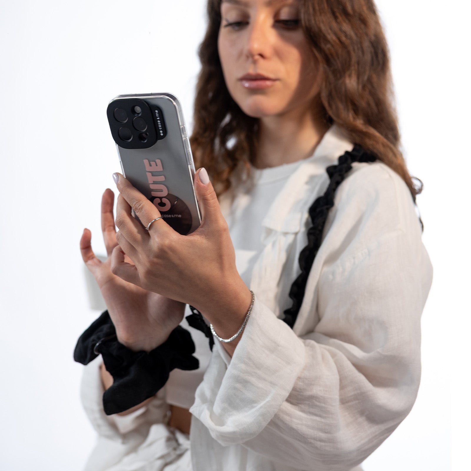 8 Toppe Per Cordino Cellulare In Tessuto Con Anello Metallico - 8 Colori Per Anti-Furto E Anti-Smarrimento - Foto 5