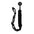 Universal smartphone lanyard in ruffled fabric