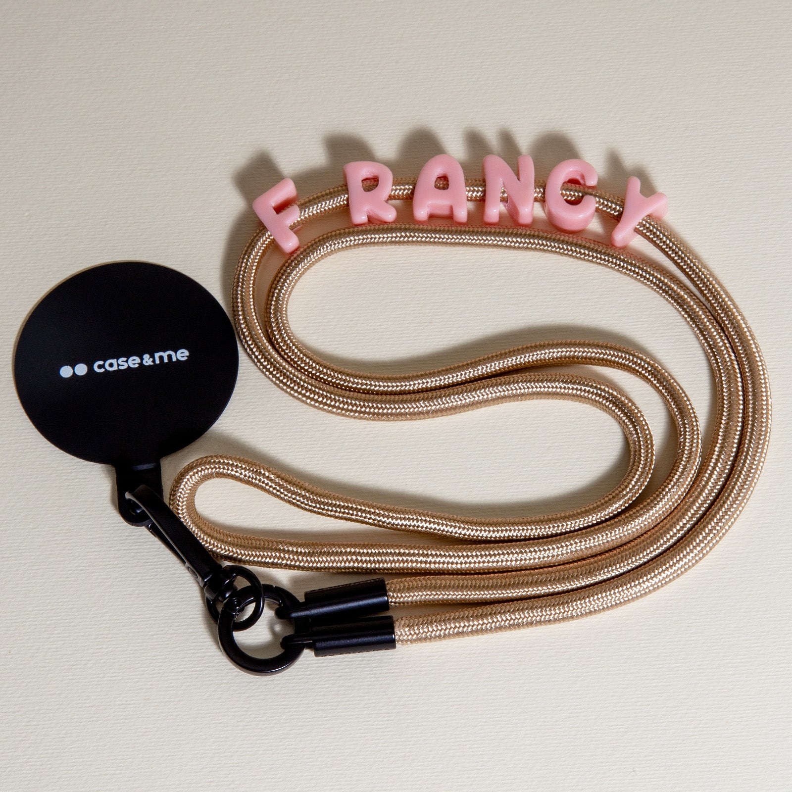 Collana Per Cellulare Moex Con Custodia In Silicone Per Honor 20 Pro - Tracolla Regolabile Fino A 155 Cm, Colore Oro