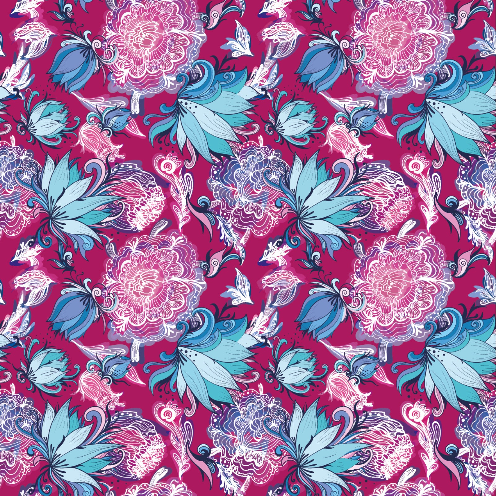 Custodia IPhone 13 Pro Max Fiori E Orso Con Catenella - Viola