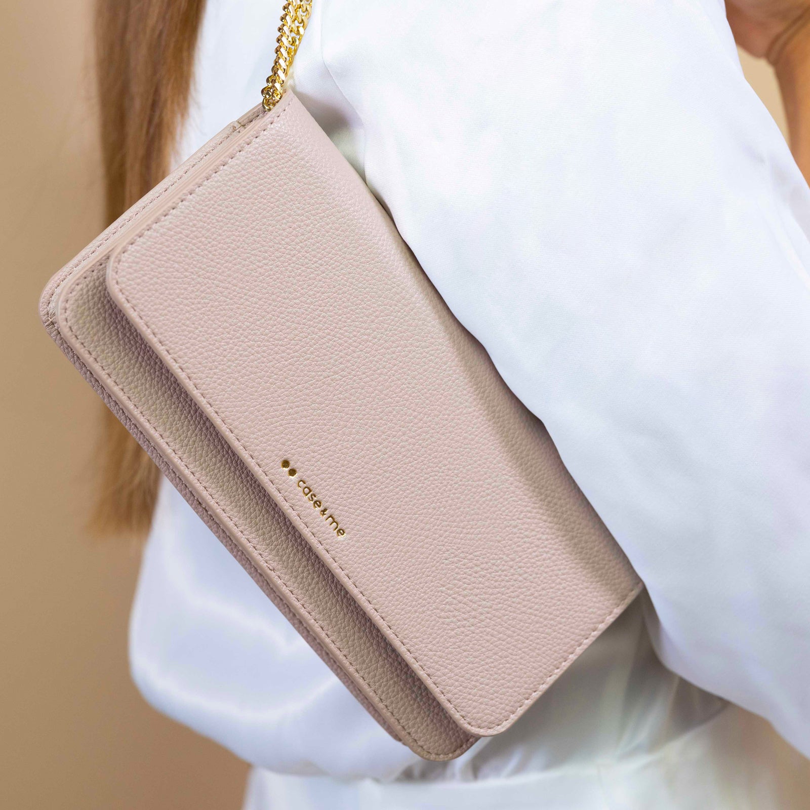 Borsetta Porta Smartphone Case&me - Con Laccio, Doppia Tasca E Zip, Design Morbido - Foto 3